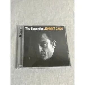 The Essential Johnny Cash CD - Black & Gray Cover